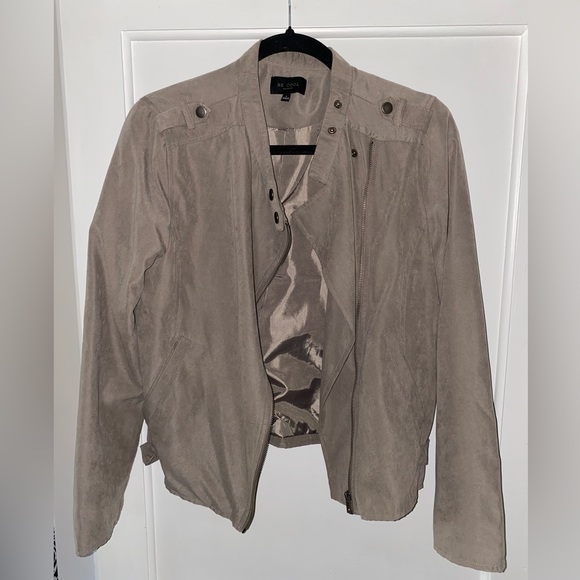 Suede Utility Jacket - Picture 1 of 9